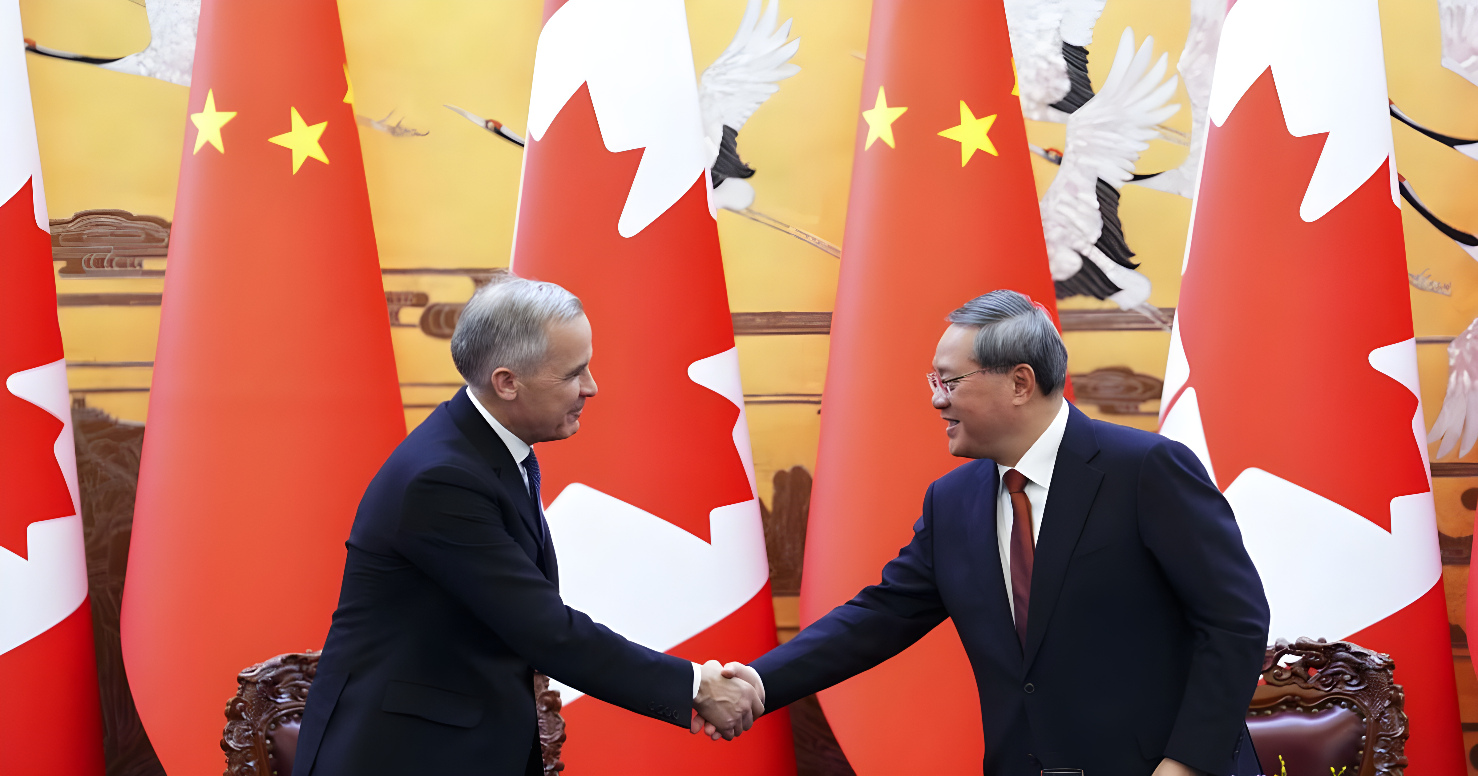 Mark Carney launches China visit with a string of trade renewals focused on energy and clean tech